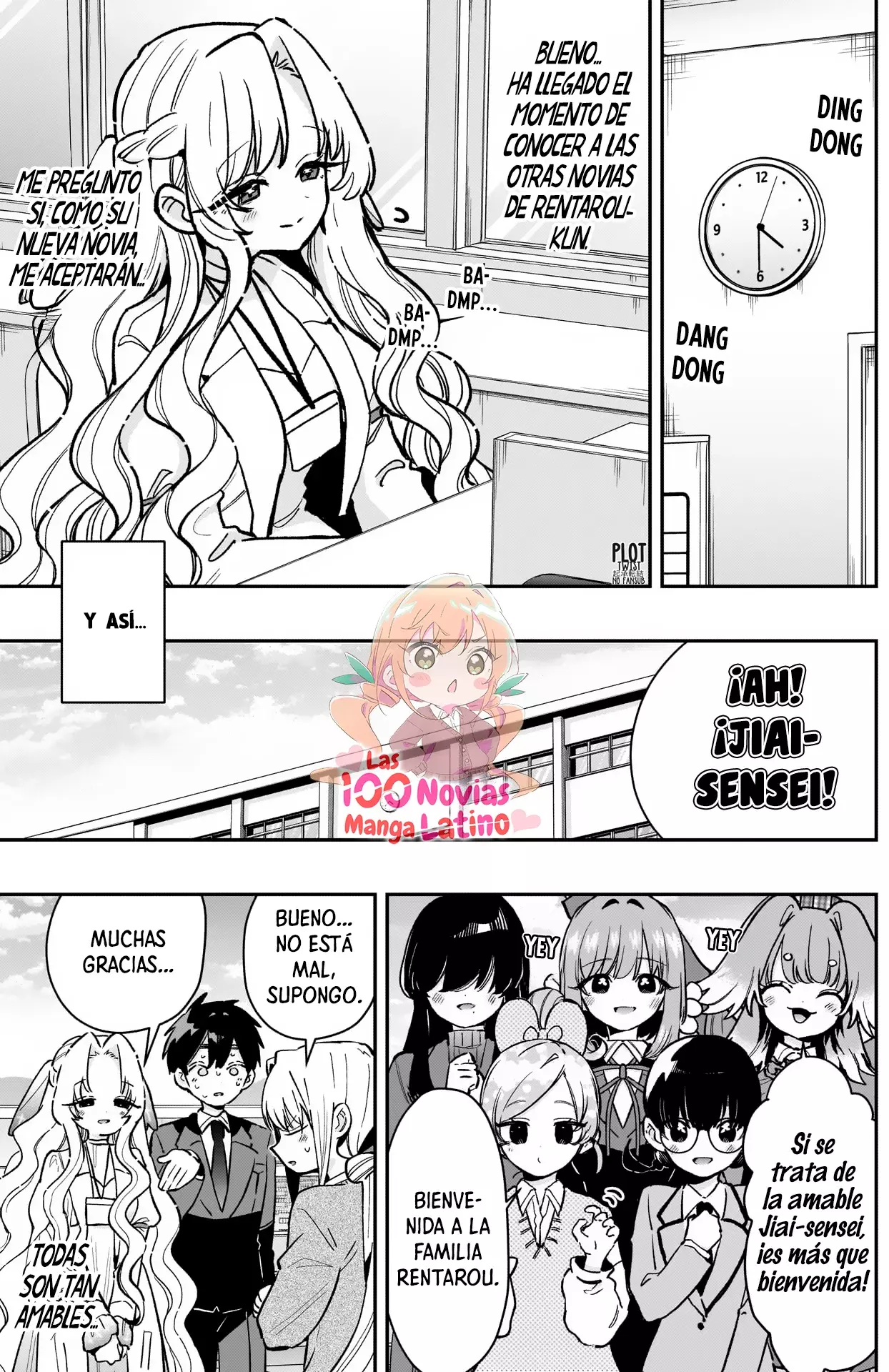 Kimi no koto ga Dai Dai Dai Dai Daisuki na 100-nin no Kanojo Capitulo 232: Un día con la familia Rentarou y la enfermera escolar página 21