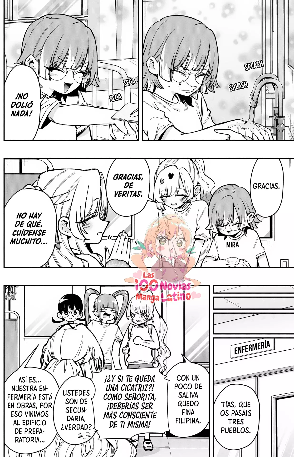 Kimi no koto ga Dai Dai Dai Dai Daisuki na 100-nin no Kanojo Capitulo 232: Un día con la familia Rentarou y la enfermera escolar página 4