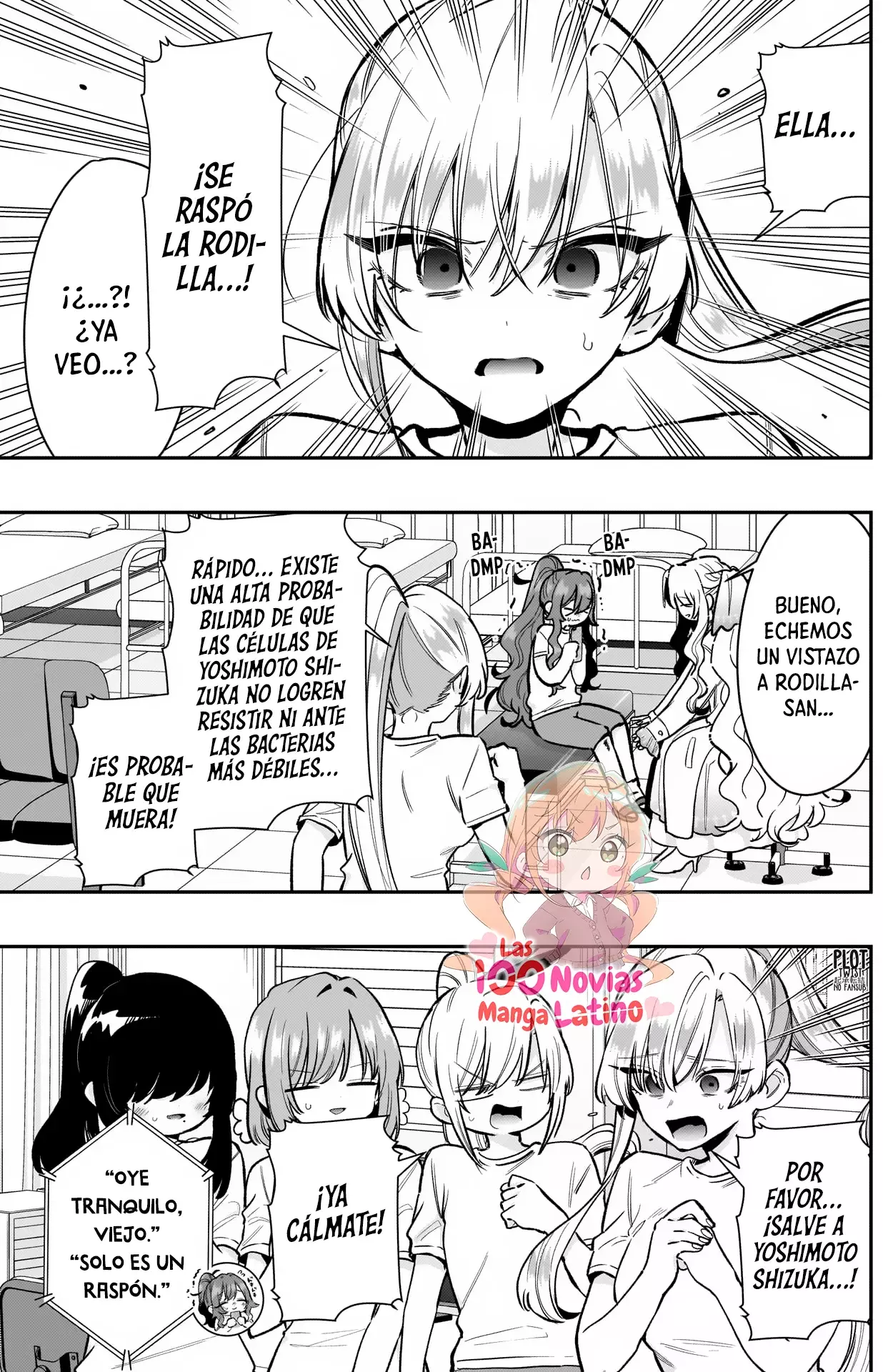 Kimi no koto ga Dai Dai Dai Dai Daisuki na 100-nin no Kanojo Capitulo 232: Un día con la familia Rentarou y la enfermera escolar página 7