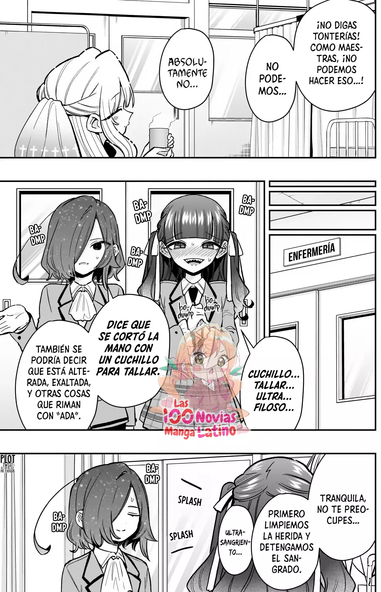 Kimi no koto ga Dai Dai Dai Dai Daisuki na 100-nin no Kanojo Capitulo 232: Un día con la familia Rentarou y la enfermera escolar página 9