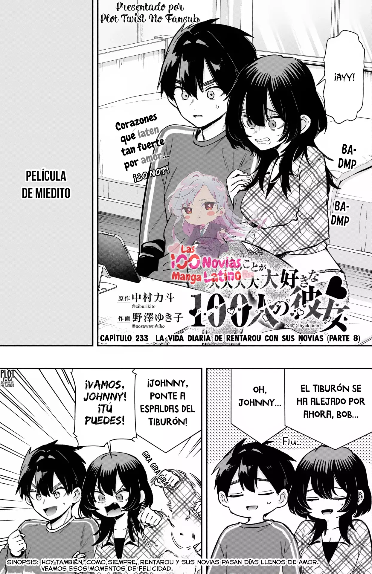 Kimi no koto ga Dai Dai Dai Dai Daisuki na 100-nin no Kanojo Capitulo 233: La vida diaria de Rentarou con sus novias (parte 8) página 2