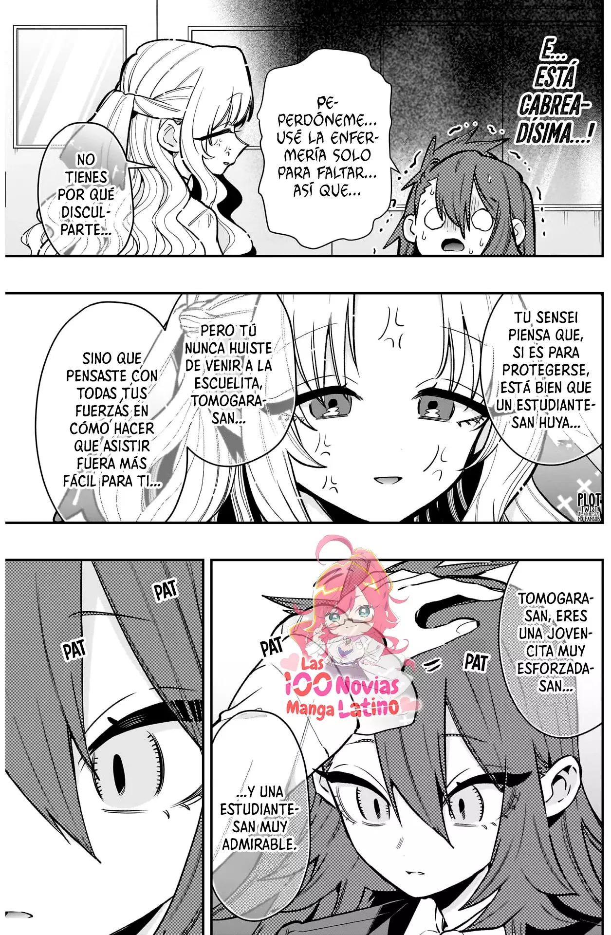 Kimi no koto ga Dai Dai Dai Dai Daisuki na 100-nin no Kanojo Capitulo 234: La chica rebelde y la enfermera escolar página 10