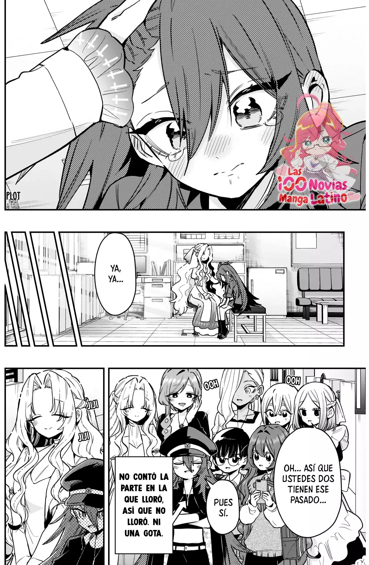 Kimi no koto ga Dai Dai Dai Dai Daisuki na 100-nin no Kanojo Capitulo 234: La chica rebelde y la enfermera escolar página 11