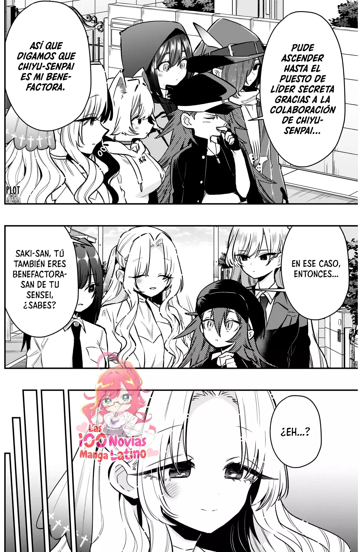 Kimi no koto ga Dai Dai Dai Dai Daisuki na 100-nin no Kanojo Capitulo 234: La chica rebelde y la enfermera escolar página 13