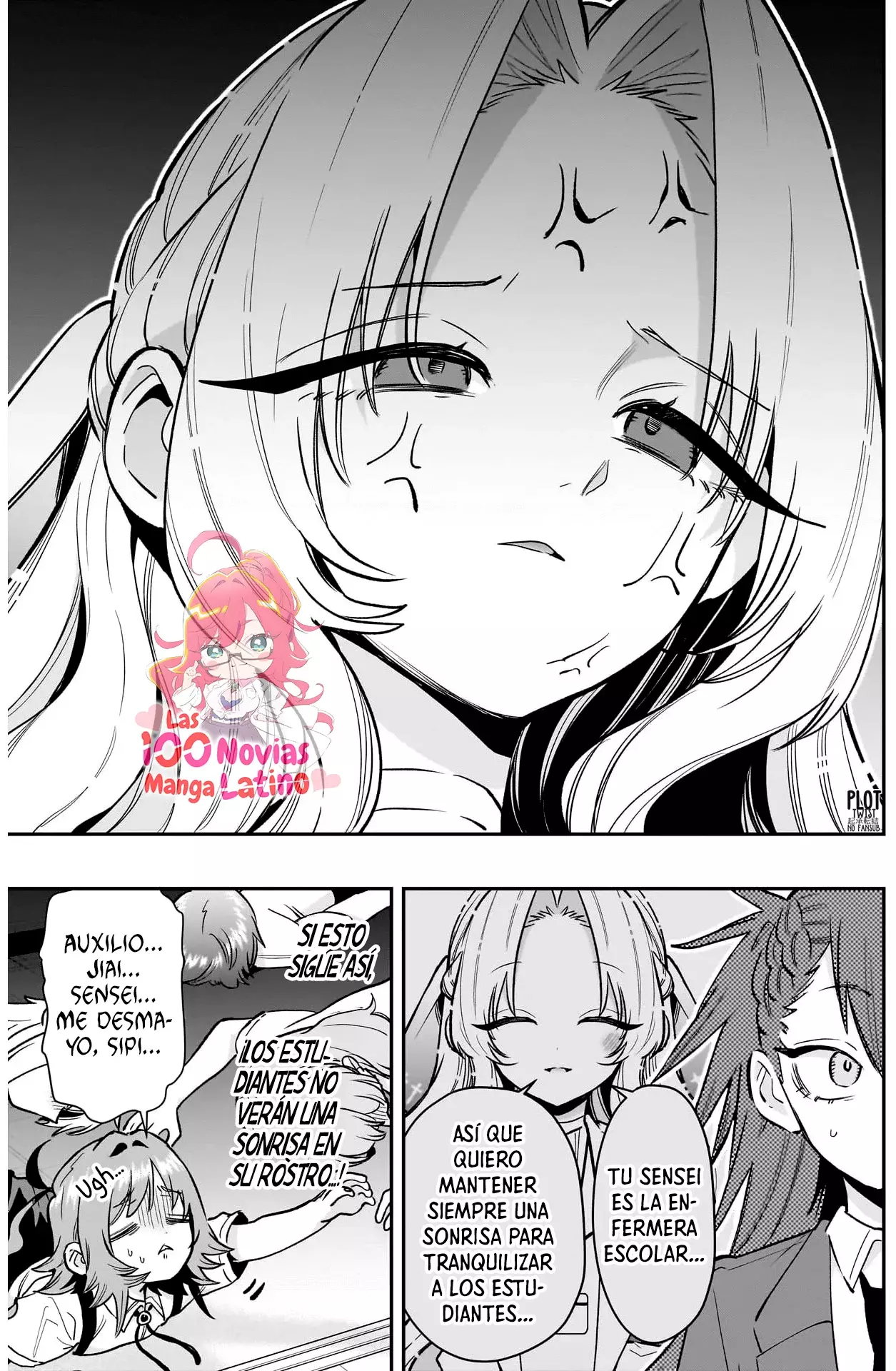Kimi no koto ga Dai Dai Dai Dai Daisuki na 100-nin no Kanojo Capitulo 234: La chica rebelde y la enfermera escolar página 16