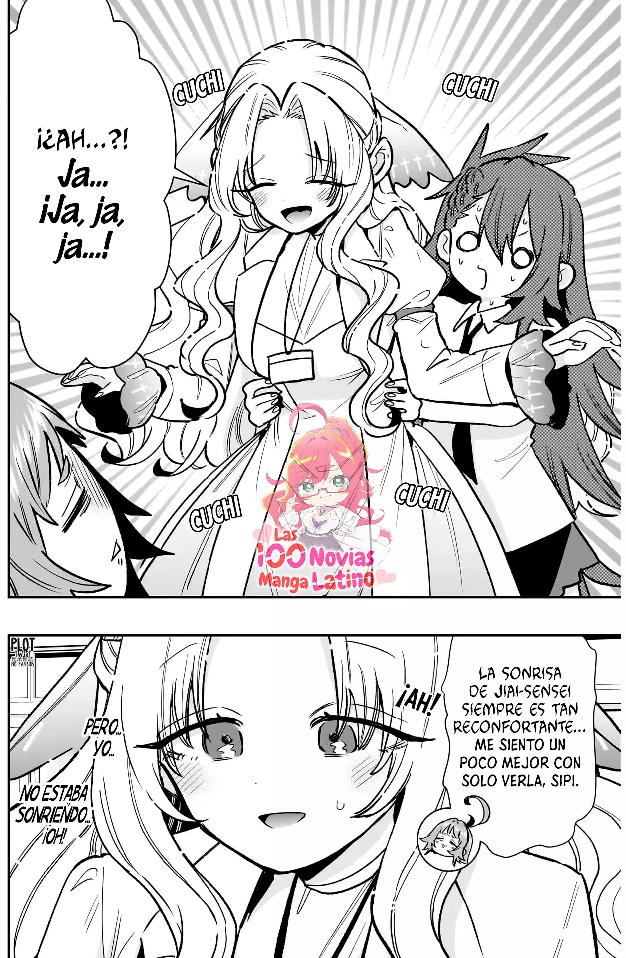 Kimi no koto ga Dai Dai Dai Dai Daisuki na 100-nin no Kanojo Capitulo 234: La chica rebelde y la enfermera escolar página 17