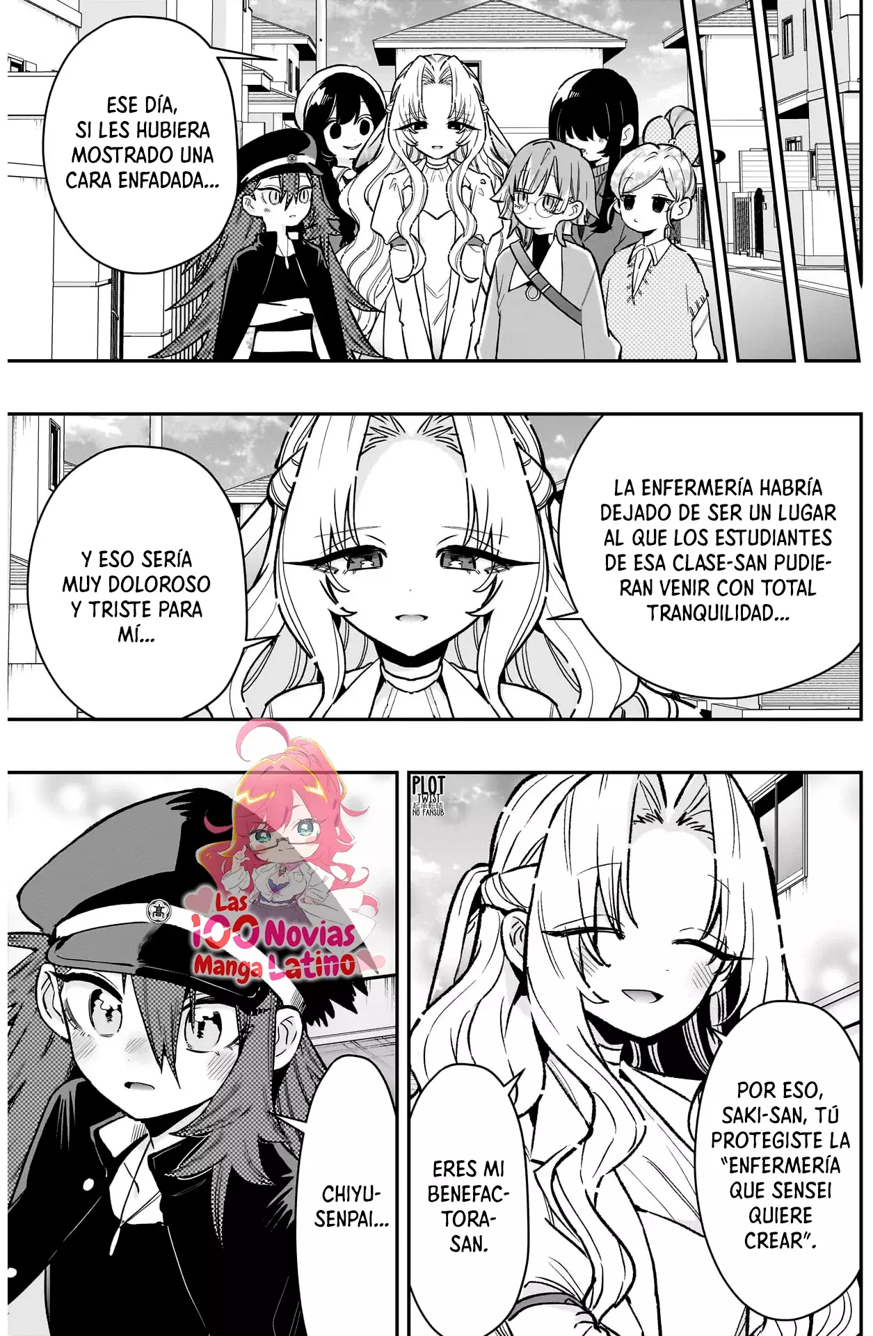 Kimi no koto ga Dai Dai Dai Dai Daisuki na 100-nin no Kanojo Capitulo 234: La chica rebelde y la enfermera escolar página 18