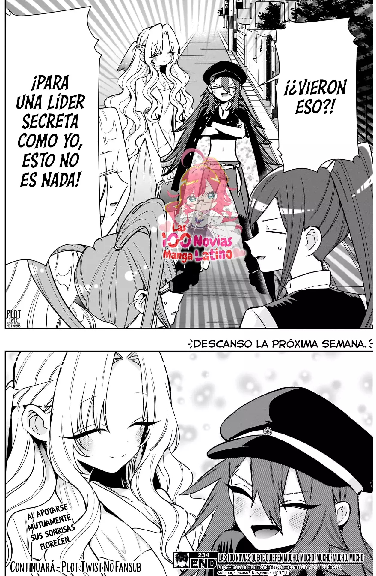 Kimi no koto ga Dai Dai Dai Dai Daisuki na 100-nin no Kanojo Capitulo 234: La chica rebelde y la enfermera escolar página 21