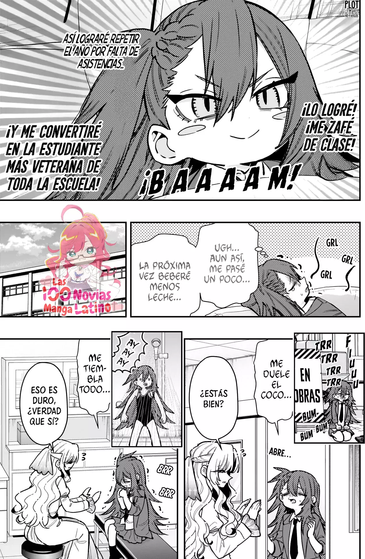 Kimi no koto ga Dai Dai Dai Dai Daisuki na 100-nin no Kanojo Capitulo 234: La chica rebelde y la enfermera escolar página 4