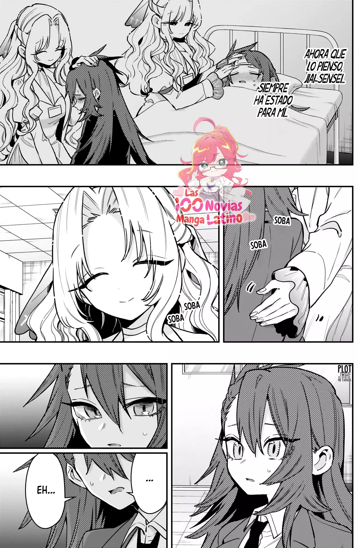 Kimi no koto ga Dai Dai Dai Dai Daisuki na 100-nin no Kanojo Capitulo 234: La chica rebelde y la enfermera escolar página 6