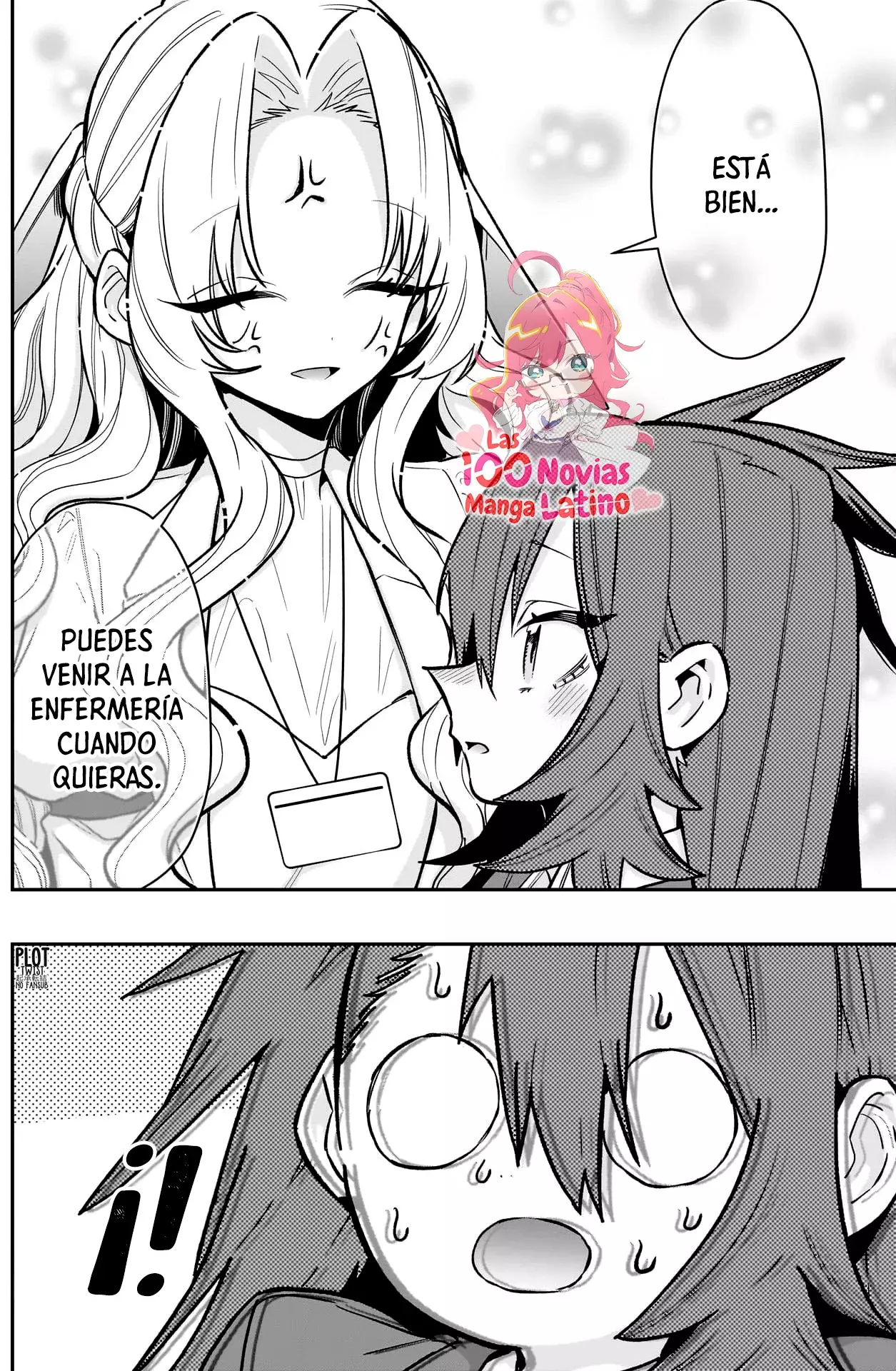 Kimi no koto ga Dai Dai Dai Dai Daisuki na 100-nin no Kanojo Capitulo 234: La chica rebelde y la enfermera escolar página 9