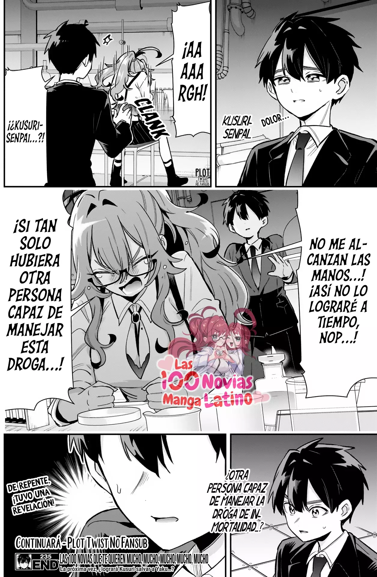 Kimi no koto ga Dai Dai Dai Dai Daisuki na 100-nin no Kanojo Capitulo 235: La abuelita a la que Kusuri quiere mucho página 21