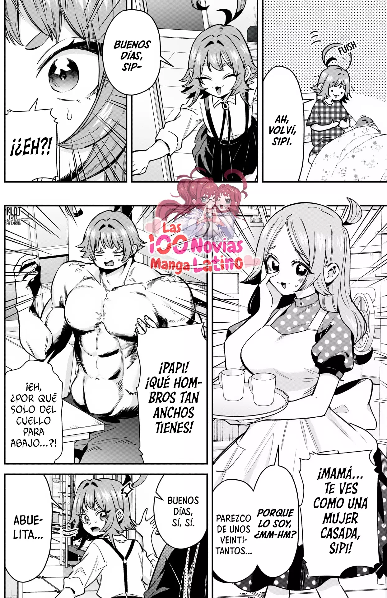 Kimi no koto ga Dai Dai Dai Dai Daisuki na 100-nin no Kanojo Capitulo 235: La abuelita a la que Kusuri quiere mucho página 3