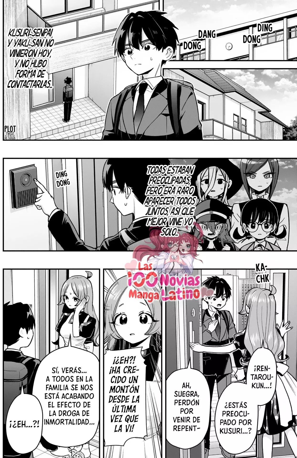 Kimi no koto ga Dai Dai Dai Dai Daisuki na 100-nin no Kanojo Capitulo 235: La abuelita a la que Kusuri quiere mucho página 5