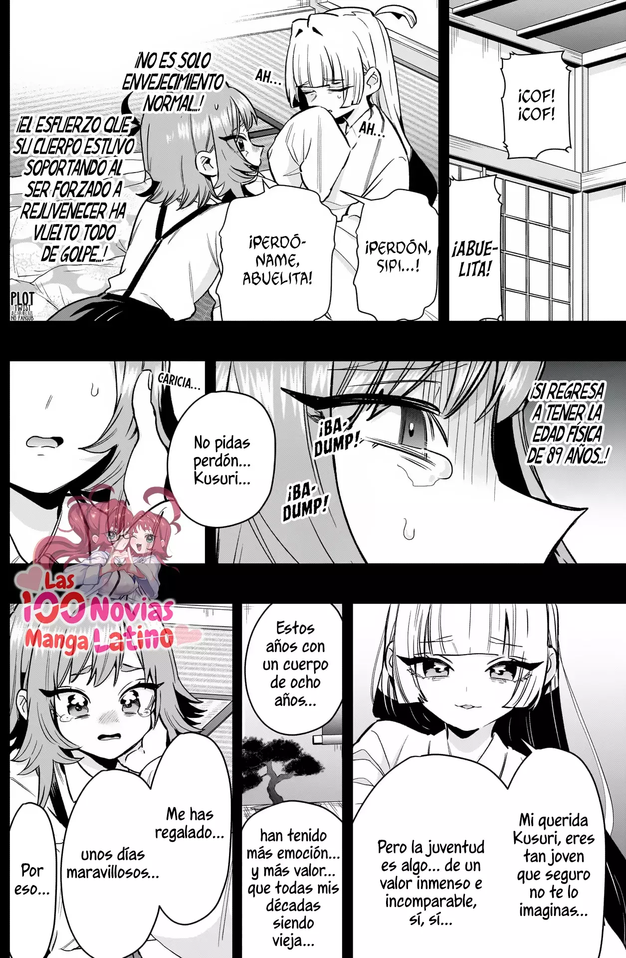 Kimi no koto ga Dai Dai Dai Dai Daisuki na 100-nin no Kanojo Capitulo 235: La abuelita a la que Kusuri quiere mucho página 9