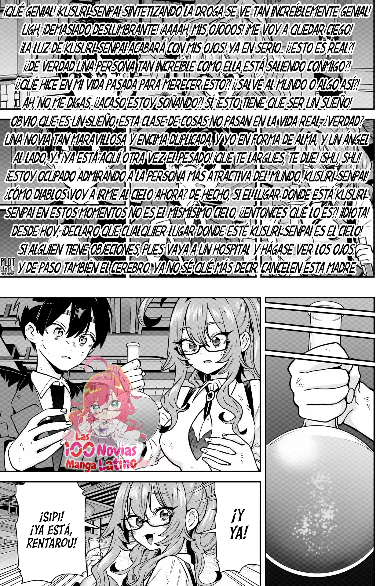 Kimi no koto ga Dai Dai Dai Dai Daisuki na 100-nin no Kanojo Capitulo 236: El deseo de Aijou Rentarou página 10