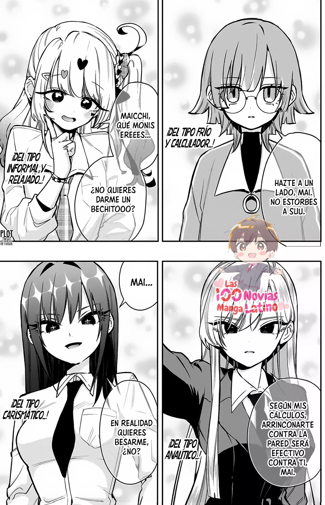 Kimi no koto ga Dai Dai Dai Dai Daisuki na 100-nin no Kanojo Capitulo 237: El paraíso de chicas galantes de Mai página 11