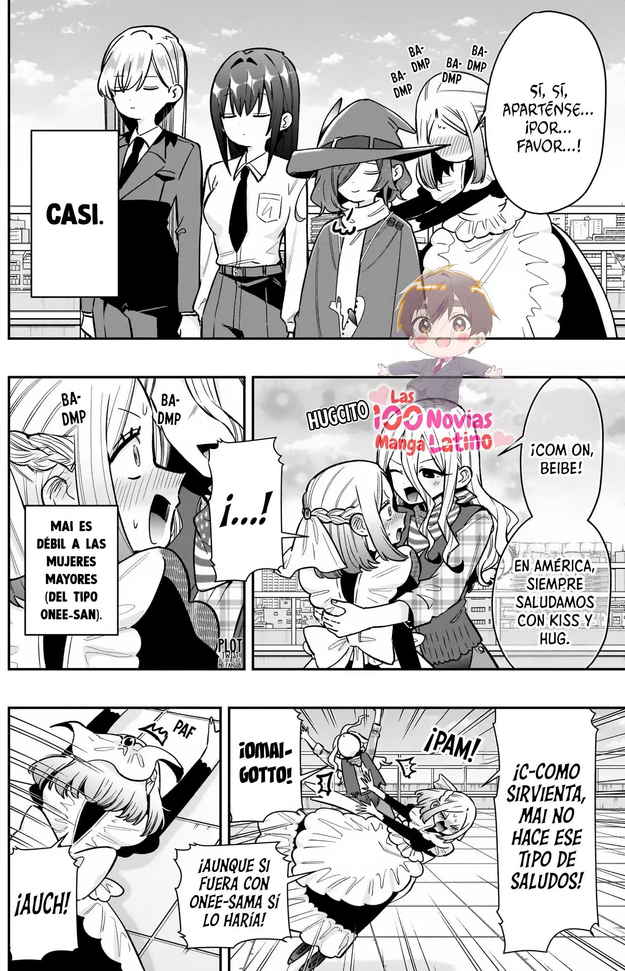 Kimi no koto ga Dai Dai Dai Dai Daisuki na 100-nin no Kanojo Capitulo 237: El paraíso de chicas galantes de Mai página 12