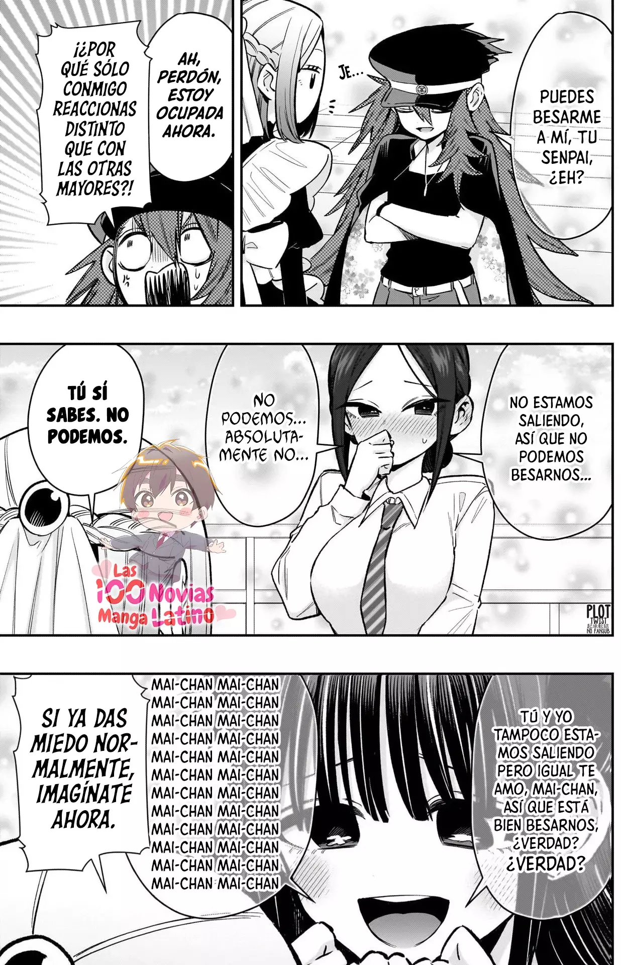 Kimi no koto ga Dai Dai Dai Dai Daisuki na 100-nin no Kanojo Capitulo 237: El paraíso de chicas galantes de Mai página 15