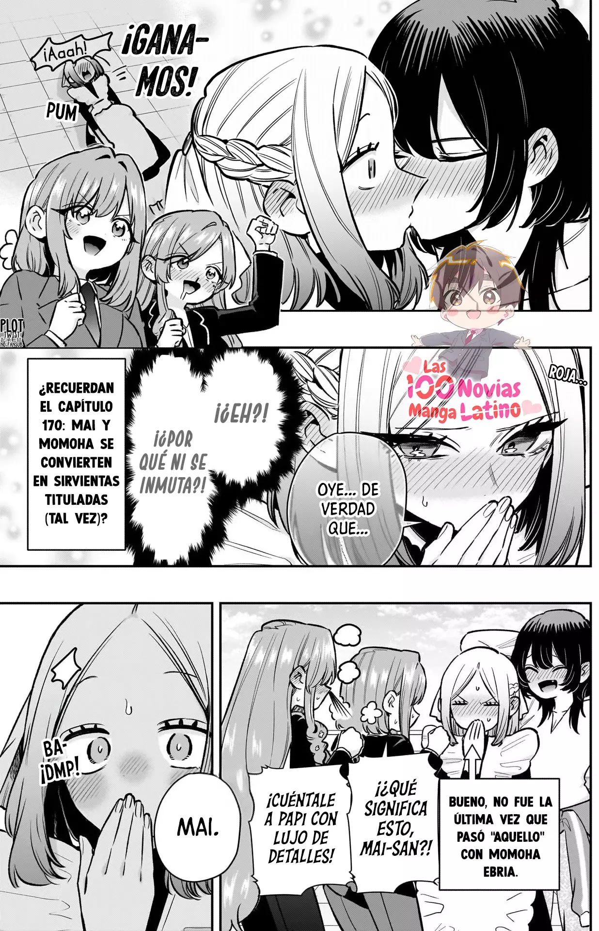 Kimi no koto ga Dai Dai Dai Dai Daisuki na 100-nin no Kanojo Capitulo 237: El paraíso de chicas galantes de Mai página 19