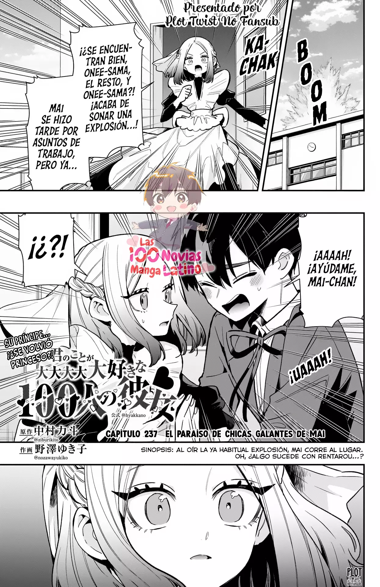 Kimi no koto ga Dai Dai Dai Dai Daisuki na 100-nin no Kanojo Capitulo 237: El paraíso de chicas galantes de Mai página 2