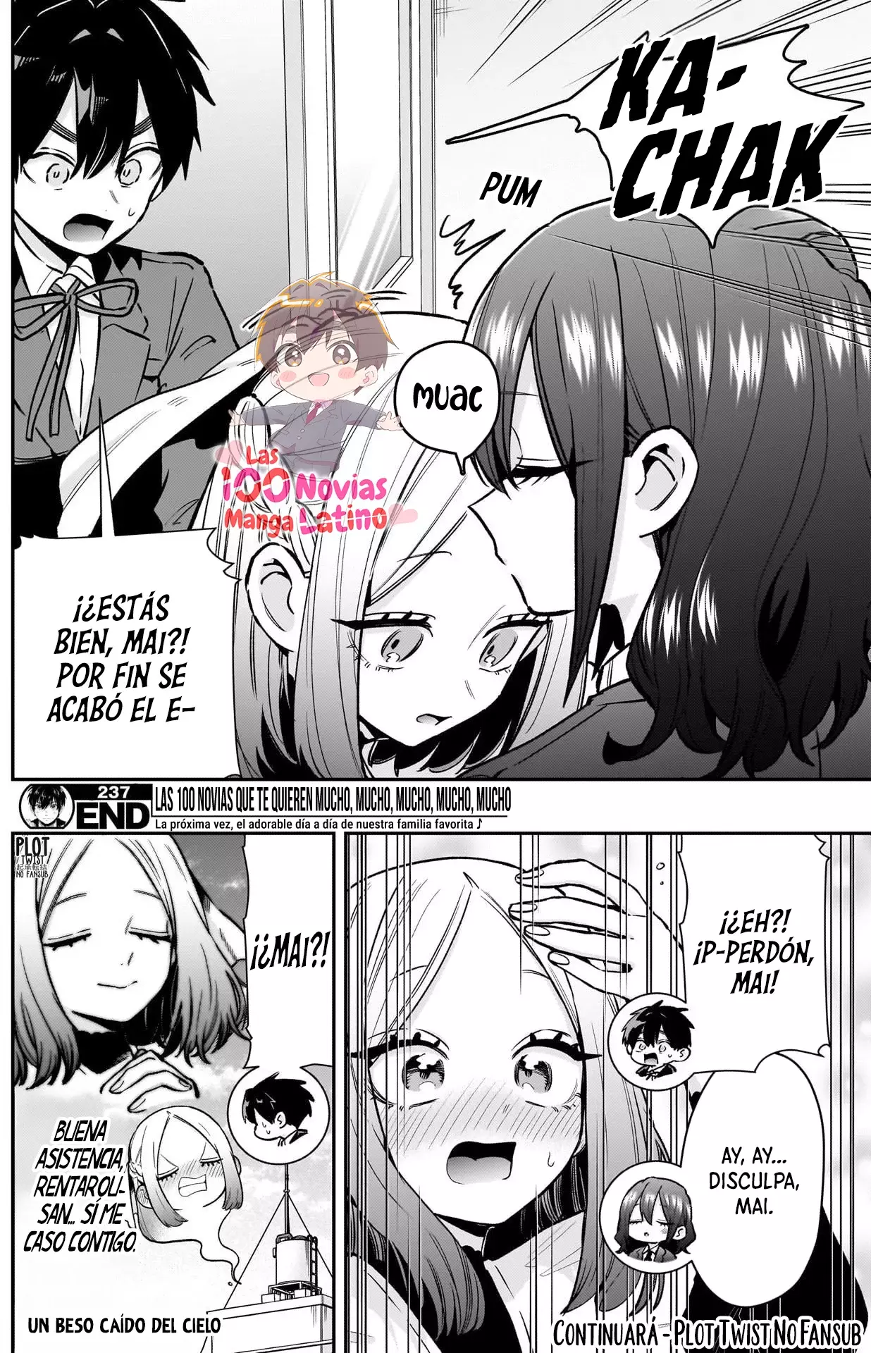 Kimi no koto ga Dai Dai Dai Dai Daisuki na 100-nin no Kanojo Capitulo 237: El paraíso de chicas galantes de Mai página 22