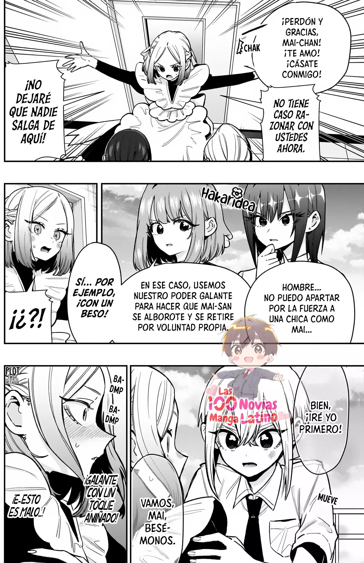 Kimi no koto ga Dai Dai Dai Dai Daisuki na 100-nin no Kanojo Capitulo 237: El paraíso de chicas galantes de Mai página 5