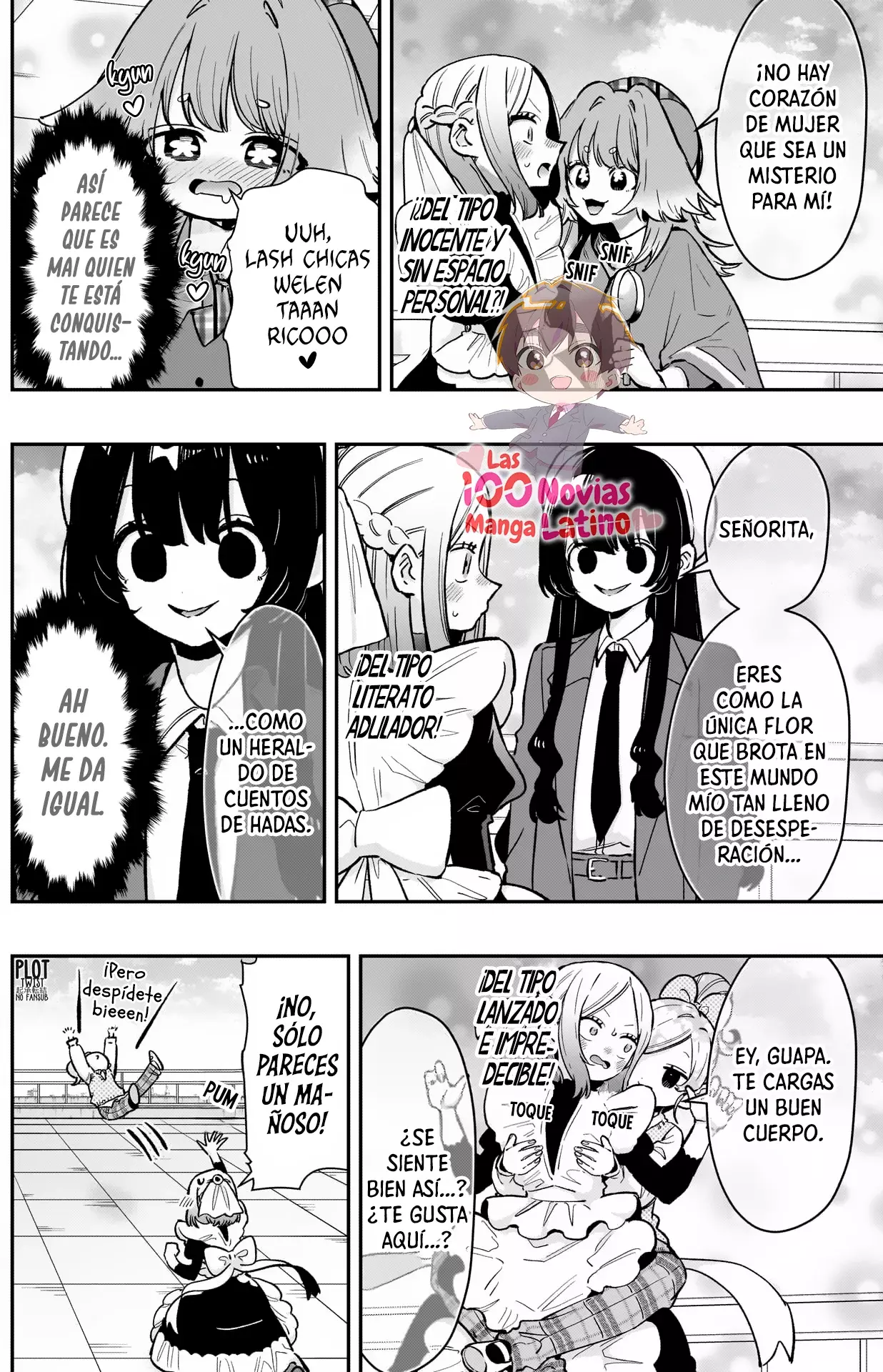 Kimi no koto ga Dai Dai Dai Dai Daisuki na 100-nin no Kanojo Capitulo 237: El paraíso de chicas galantes de Mai página 7
