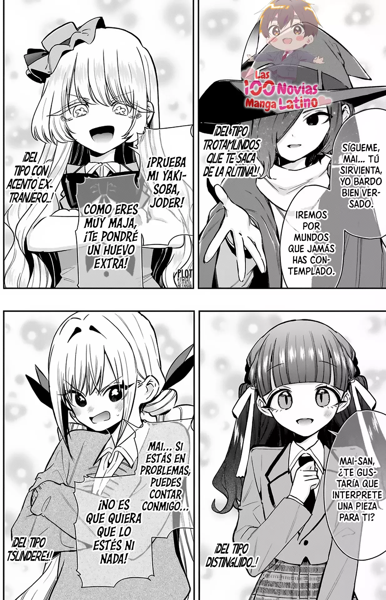 Kimi no koto ga Dai Dai Dai Dai Daisuki na 100-nin no Kanojo Capitulo 237: El paraíso de chicas galantes de Mai página 9