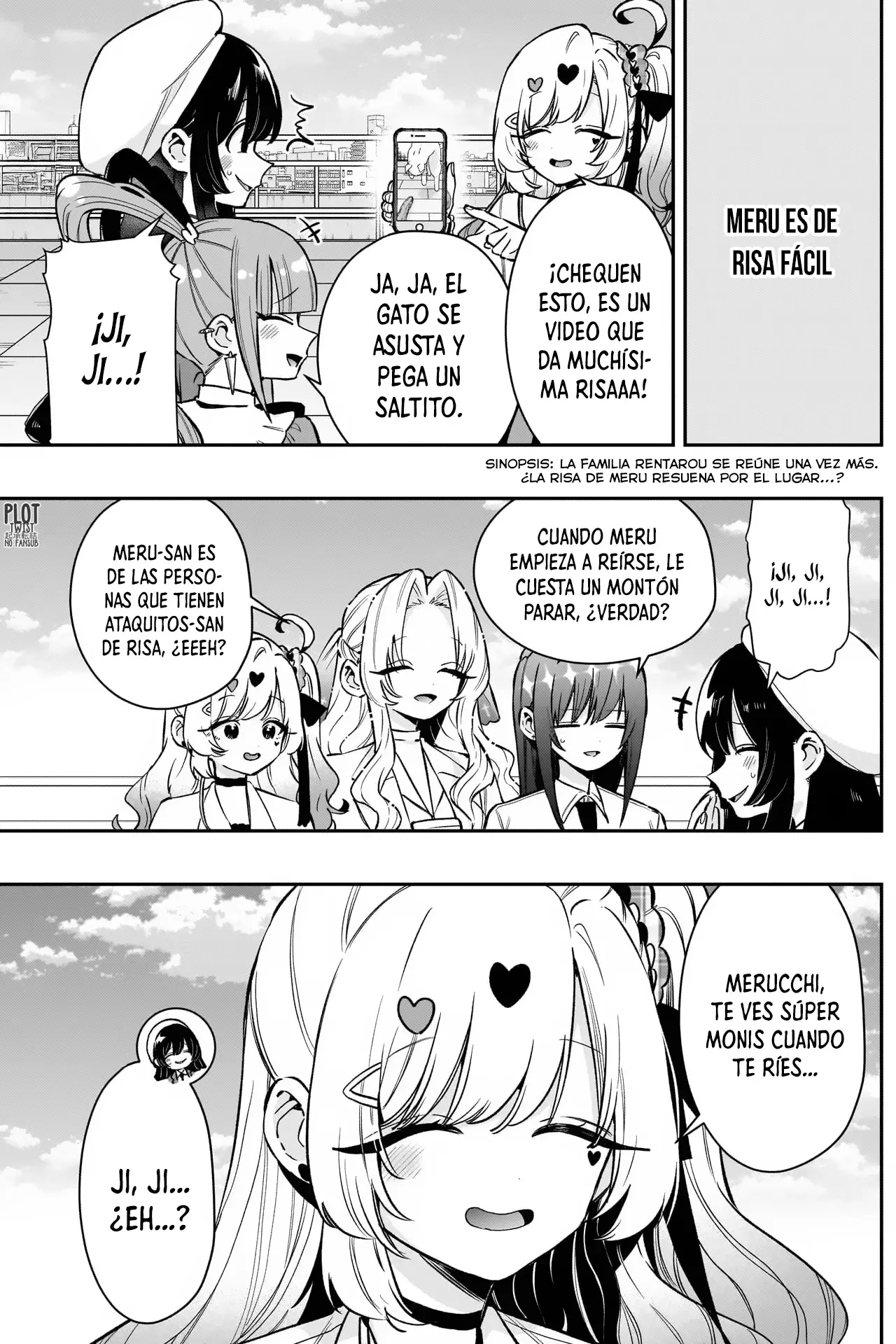 Kimi no koto ga Dai Dai Dai Dai Daisuki na 100-nin no Kanojo Capitulo 238: El día a día de la familia Rentarou (parte 9) página 3