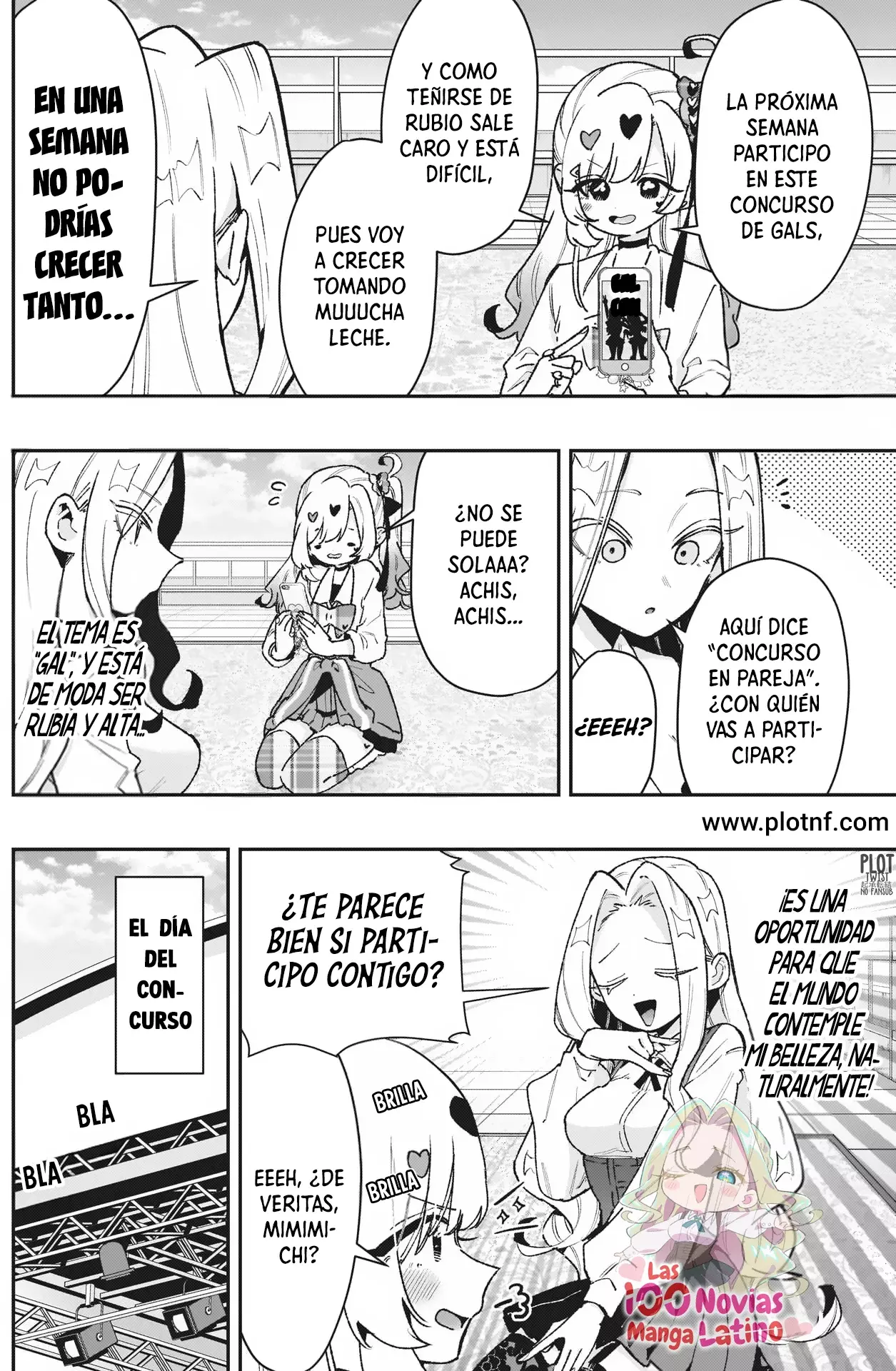 Kimi no koto ga Dai Dai Dai Dai Daisuki na 100-nin no Kanojo Capitulo 239: Mhmm, de veritas, naturalmente página 3