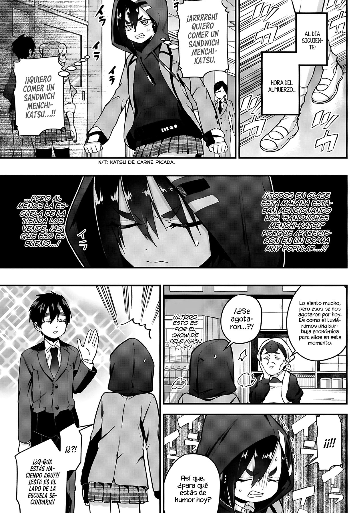 Kimi no koto ga Dai Dai Dai Dai Daisuki na 100-nin no Kanojo Capitulo 24: La kouhai hambrienta página 10