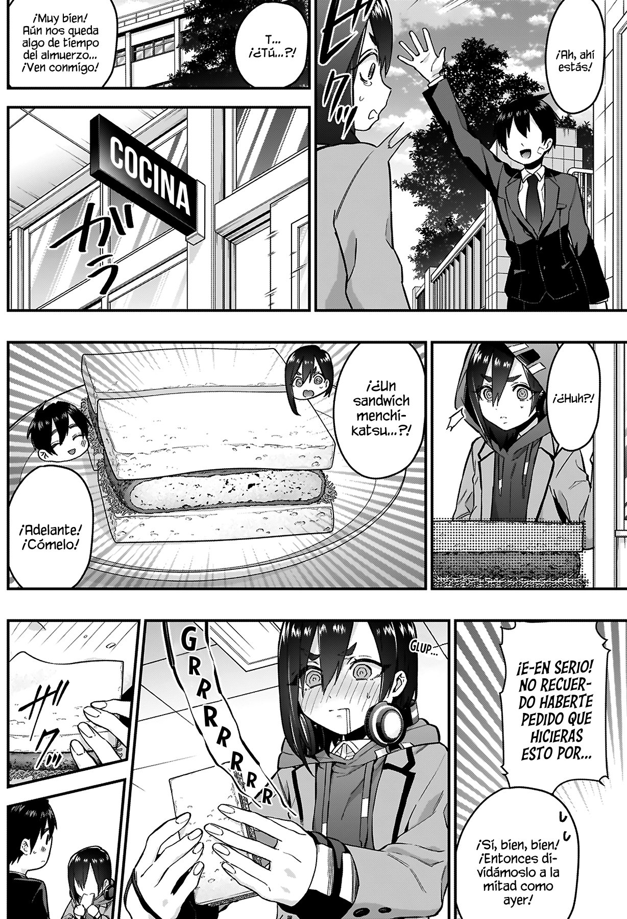 Kimi no koto ga Dai Dai Dai Dai Daisuki na 100-nin no Kanojo Capitulo 24: La kouhai hambrienta página 15