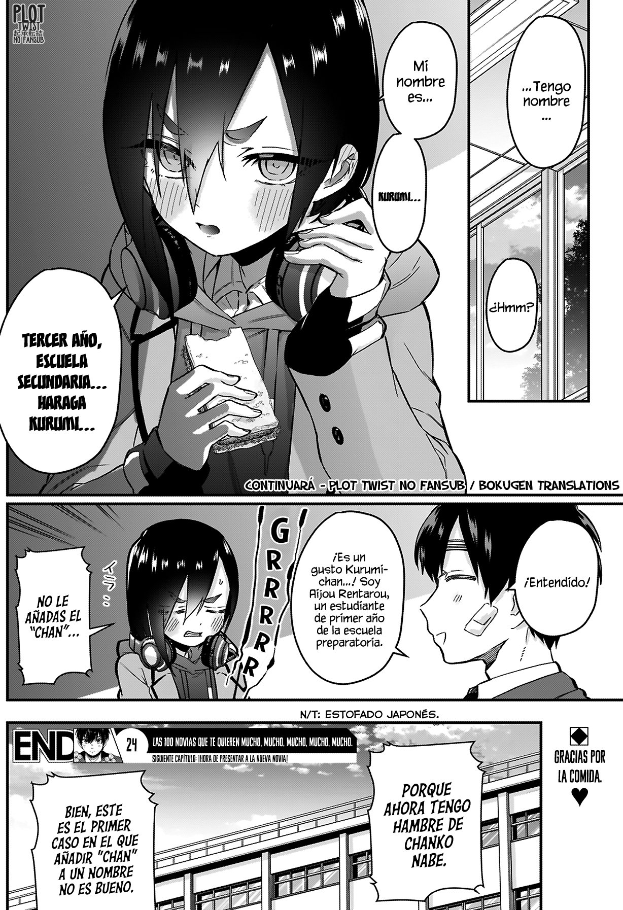 Kimi no koto ga Dai Dai Dai Dai Daisuki na 100-nin no Kanojo Capitulo 24: La kouhai hambrienta página 22