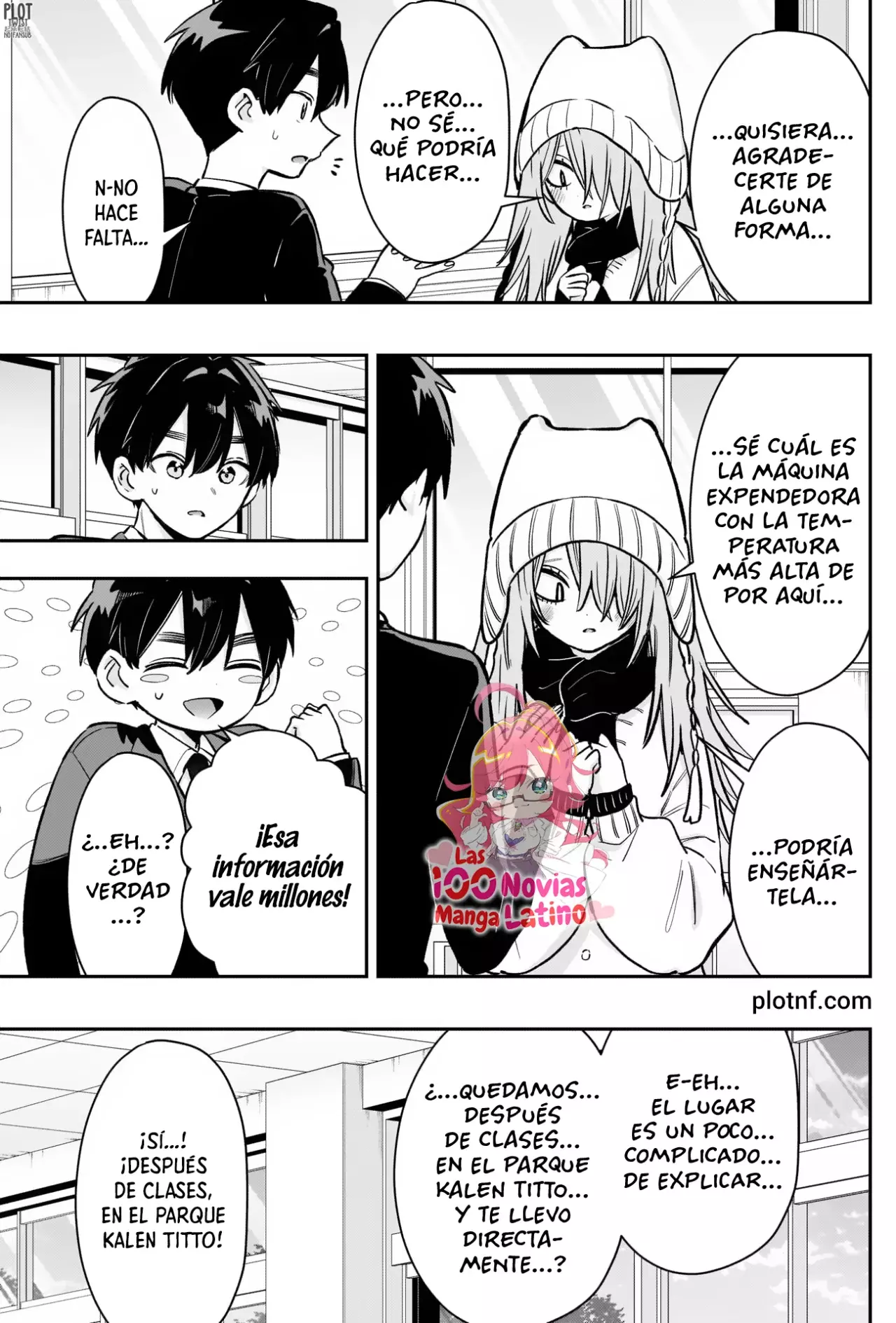 Kimi no koto ga Dai Dai Dai Dai Daisuki na 100-nin no Kanojo Capitulo 240: La estudiante con mirada intimidante página 10