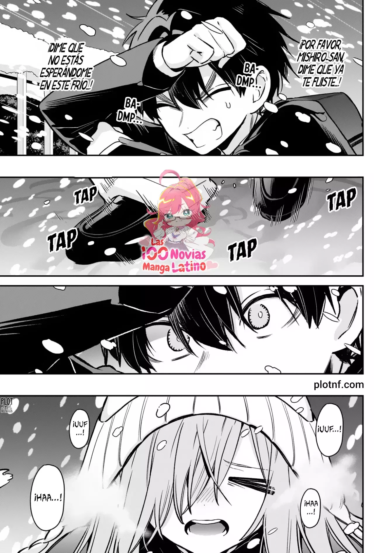 Kimi no koto ga Dai Dai Dai Dai Daisuki na 100-nin no Kanojo Capitulo 240: La estudiante con mirada intimidante página 12