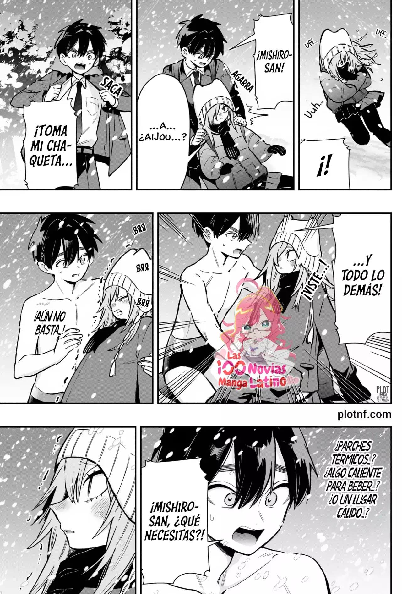 Kimi no koto ga Dai Dai Dai Dai Daisuki na 100-nin no Kanojo Capitulo 240: La estudiante con mirada intimidante página 14