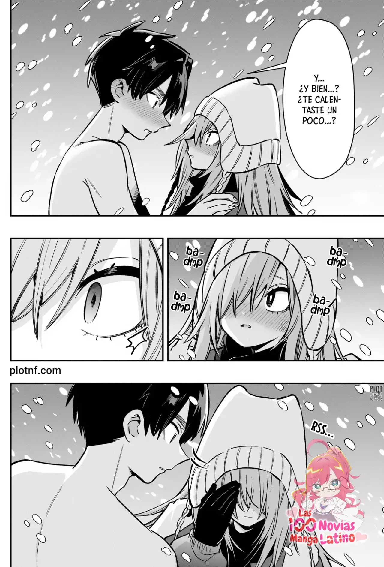 Kimi no koto ga Dai Dai Dai Dai Daisuki na 100-nin no Kanojo Capitulo 240: La estudiante con mirada intimidante página 17