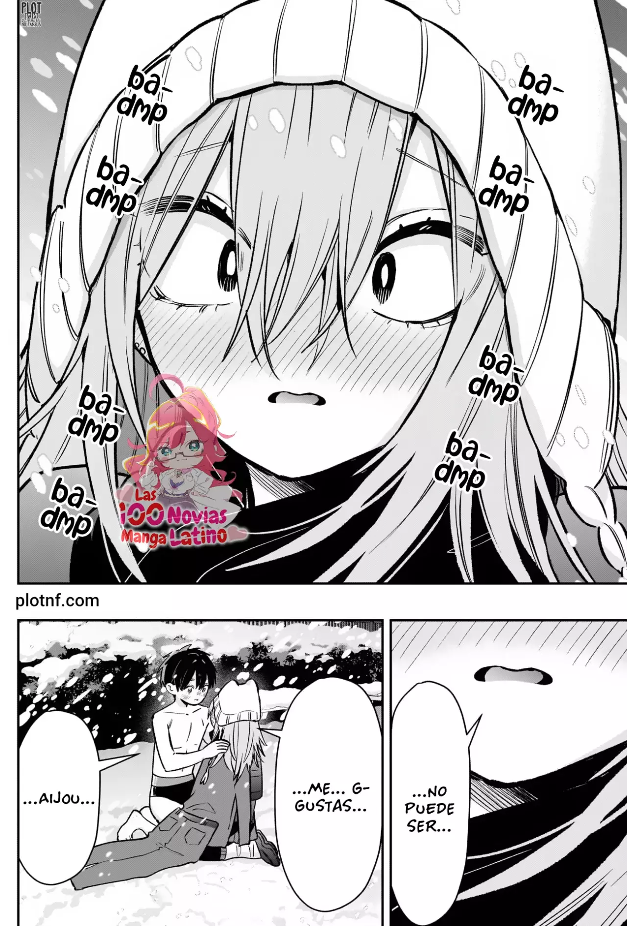 Kimi no koto ga Dai Dai Dai Dai Daisuki na 100-nin no Kanojo Capitulo 240: La estudiante con mirada intimidante página 19