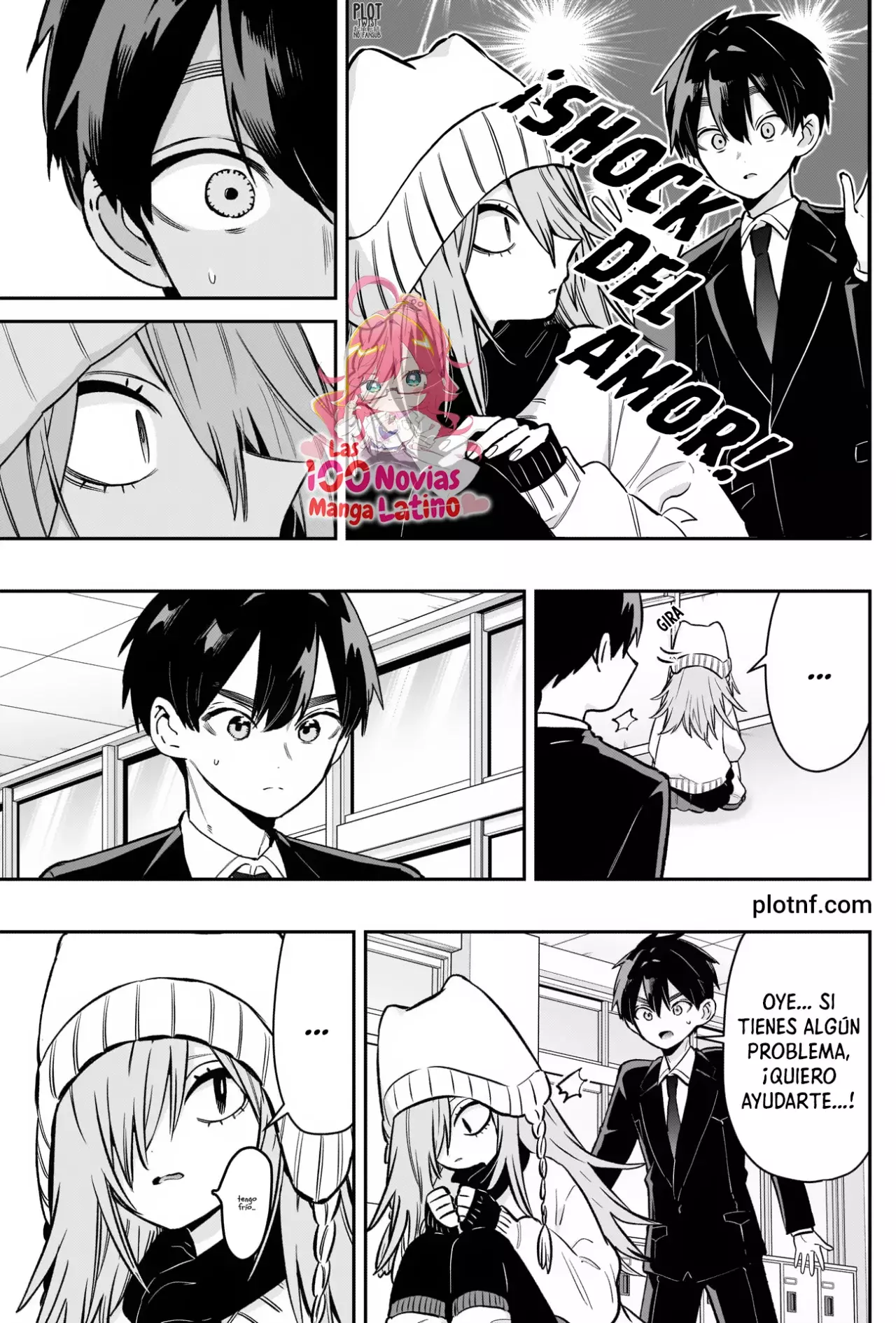 Kimi no koto ga Dai Dai Dai Dai Daisuki na 100-nin no Kanojo Capitulo 240: La estudiante con mirada intimidante página 4