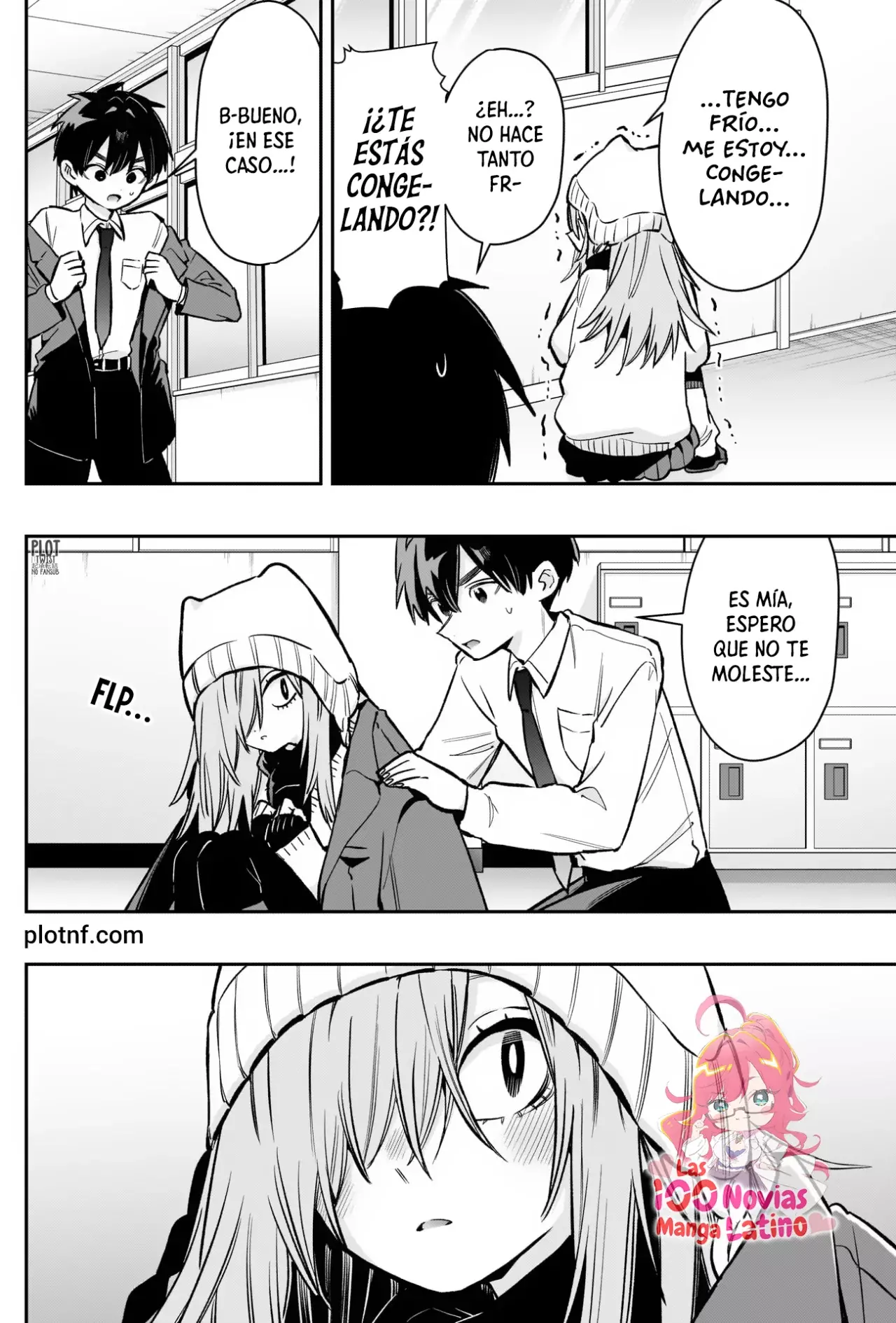 Kimi no koto ga Dai Dai Dai Dai Daisuki na 100-nin no Kanojo Capitulo 240: La estudiante con mirada intimidante página 5