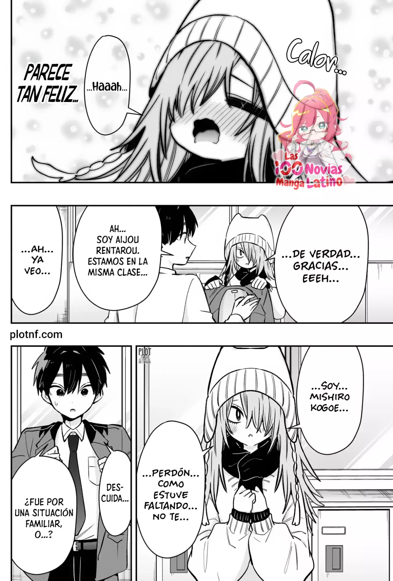 Kimi no koto ga Dai Dai Dai Dai Daisuki na 100-nin no Kanojo Capitulo 240: La estudiante con mirada intimidante página 7