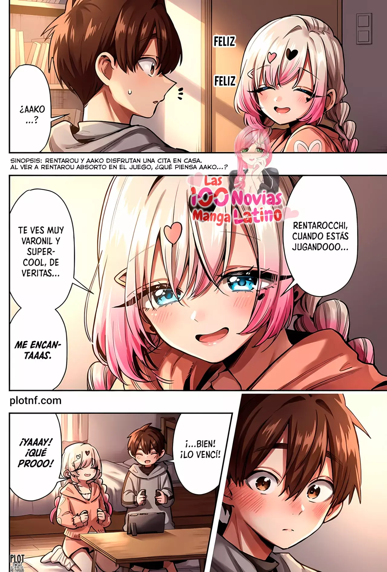 Kimi no koto ga Dai Dai Dai Dai Daisuki na 100-nin no Kanojo Capitulo 242: La vida diaria de Rentarou con sus novias (parte 9) página 3