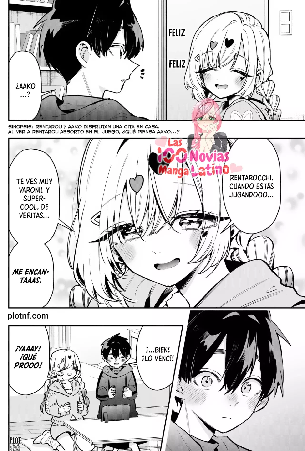 Kimi no koto ga Dai Dai Dai Dai Daisuki na 100-nin no Kanojo Capitulo 242: La vida diaria de Rentarou con sus novias (parte 9) página 4