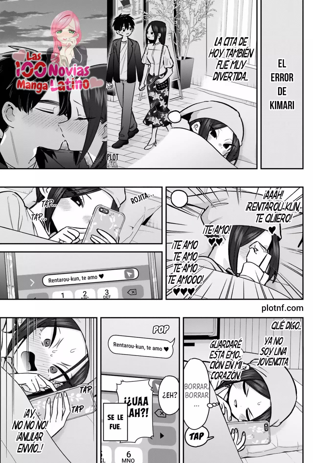 Kimi no koto ga Dai Dai Dai Dai Daisuki na 100-nin no Kanojo Capitulo 242: La vida diaria de Rentarou con sus novias (parte 9) página 8