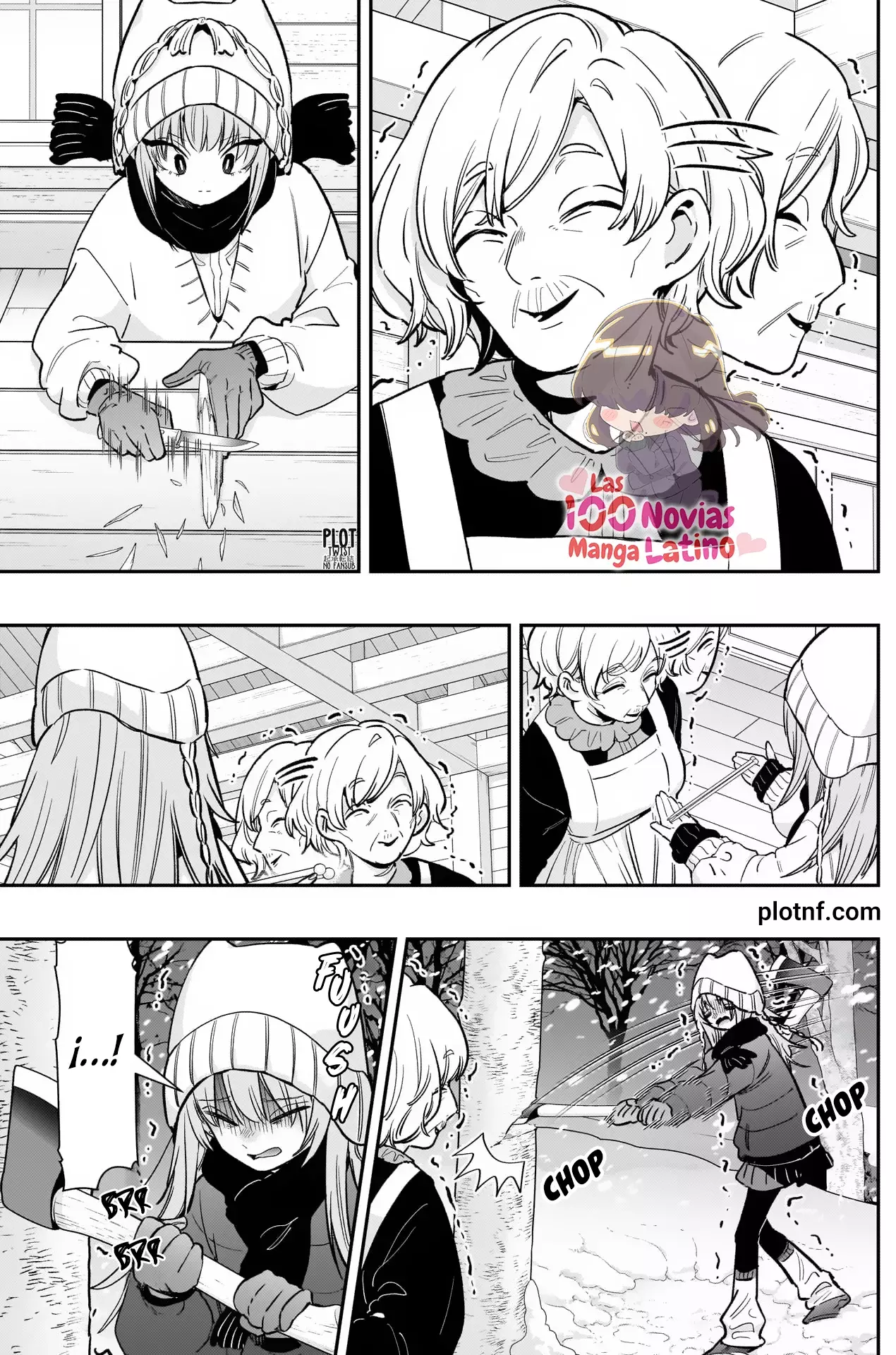 Kimi no koto ga Dai Dai Dai Dai Daisuki na 100-nin no Kanojo Capitulo 243: Tejiendo, tallando y entrelazándose página 10