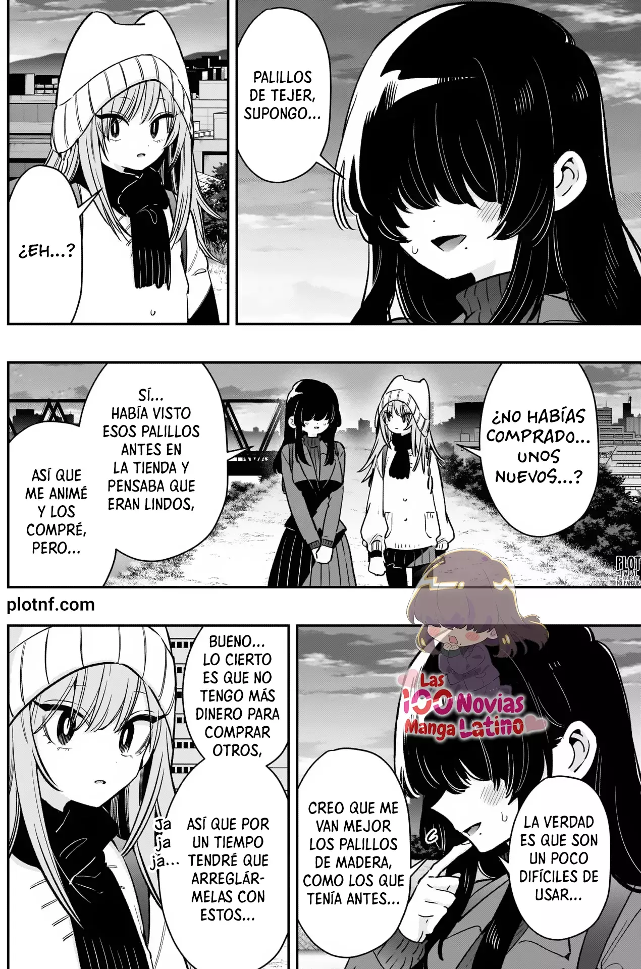 Kimi no koto ga Dai Dai Dai Dai Daisuki na 100-nin no Kanojo Capitulo 243: Tejiendo, tallando y entrelazándose página 17
