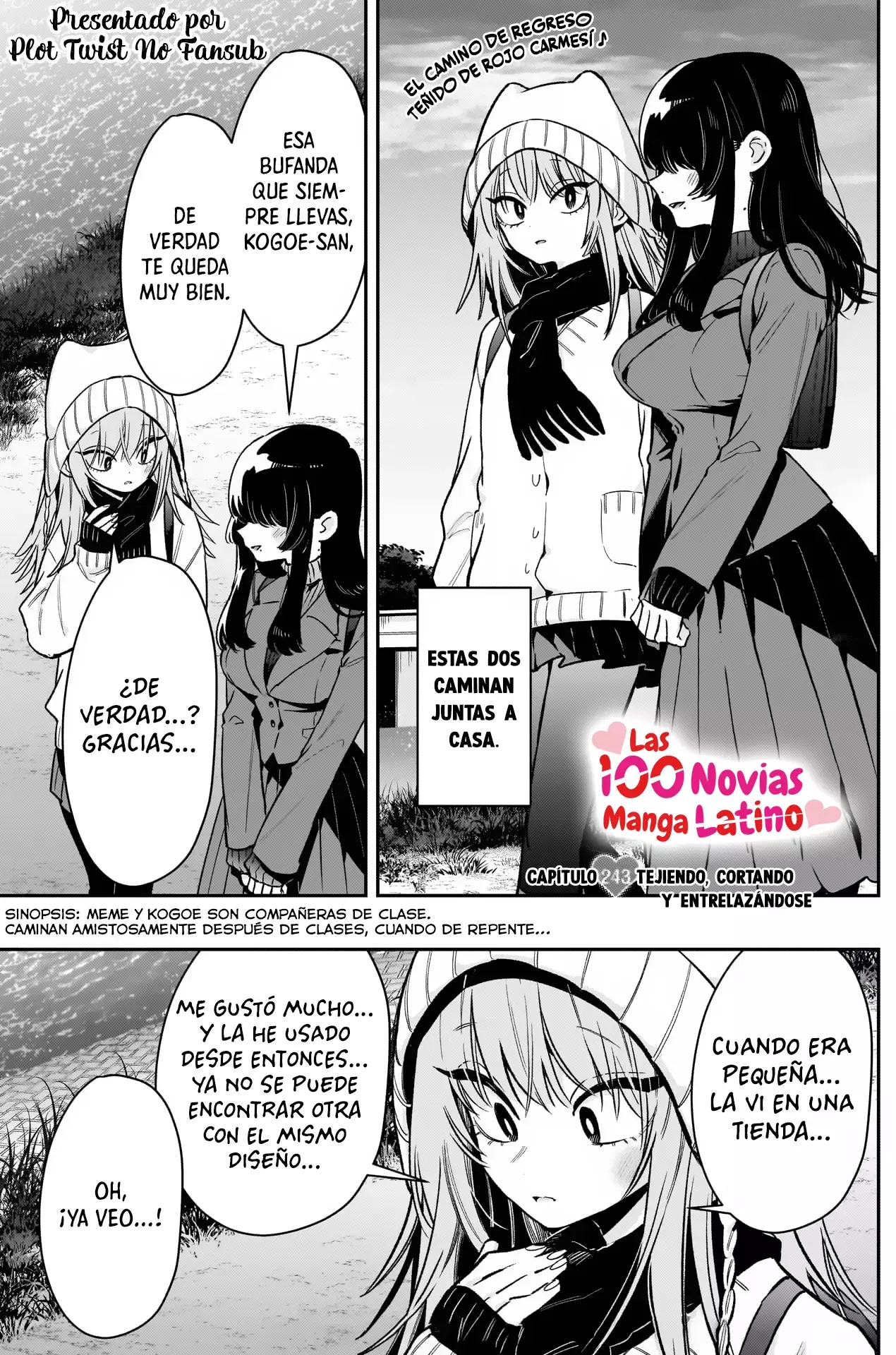 Kimi no koto ga Dai Dai Dai Dai Daisuki na 100-nin no Kanojo Capitulo 243: Tejiendo, tallando y entrelazándose página 2