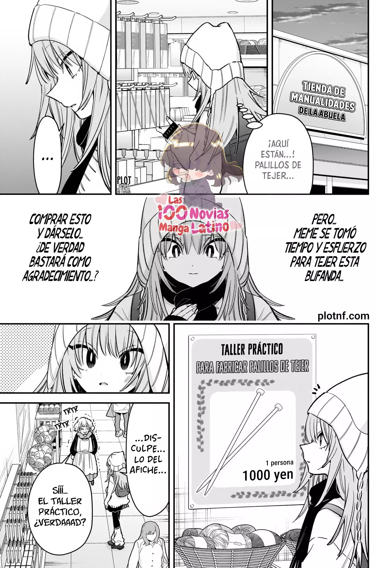 Kimi no koto ga Dai Dai Dai Dai Daisuki na 100-nin no Kanojo Capitulo 243: Tejiendo, tallando y entrelazándose página 8