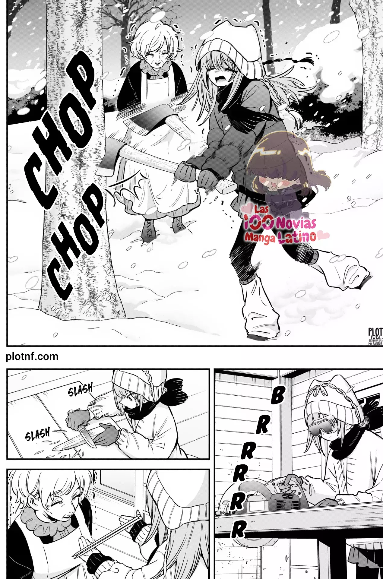 Kimi no koto ga Dai Dai Dai Dai Daisuki na 100-nin no Kanojo Capitulo 243: Tejiendo, tallando y entrelazándose página 9